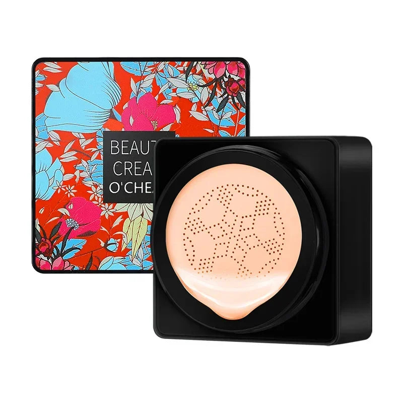 CC Cream Mushroom Head Powder Puff Moist Air Cushion Quick Makeup Waterproof Base Makeup Foundation Brightening Makeup Cosmetics