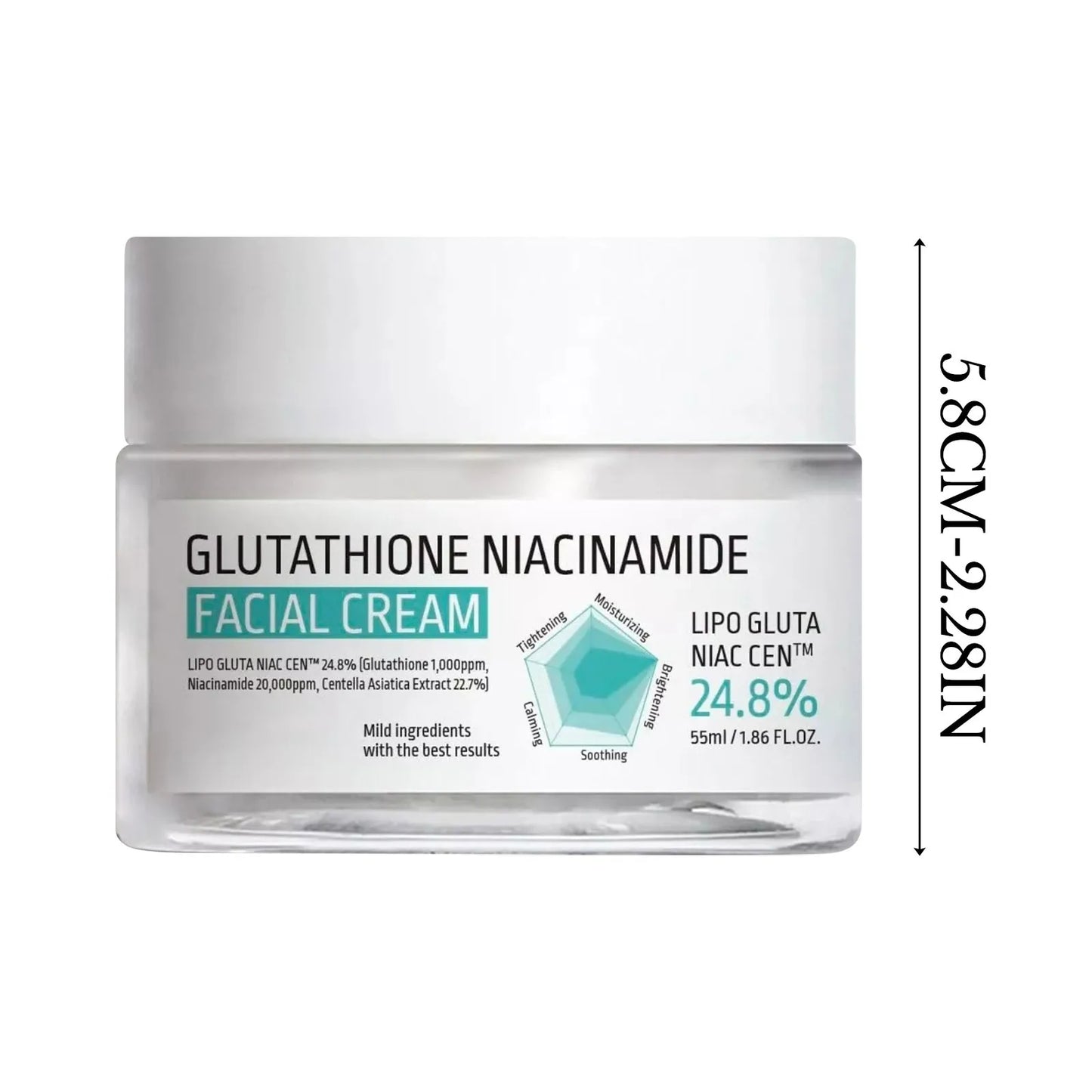 Cream Hydrates And Brightens The Face To Reduce Dullness And Nourish The Skin Creamy Face Cream 55ml