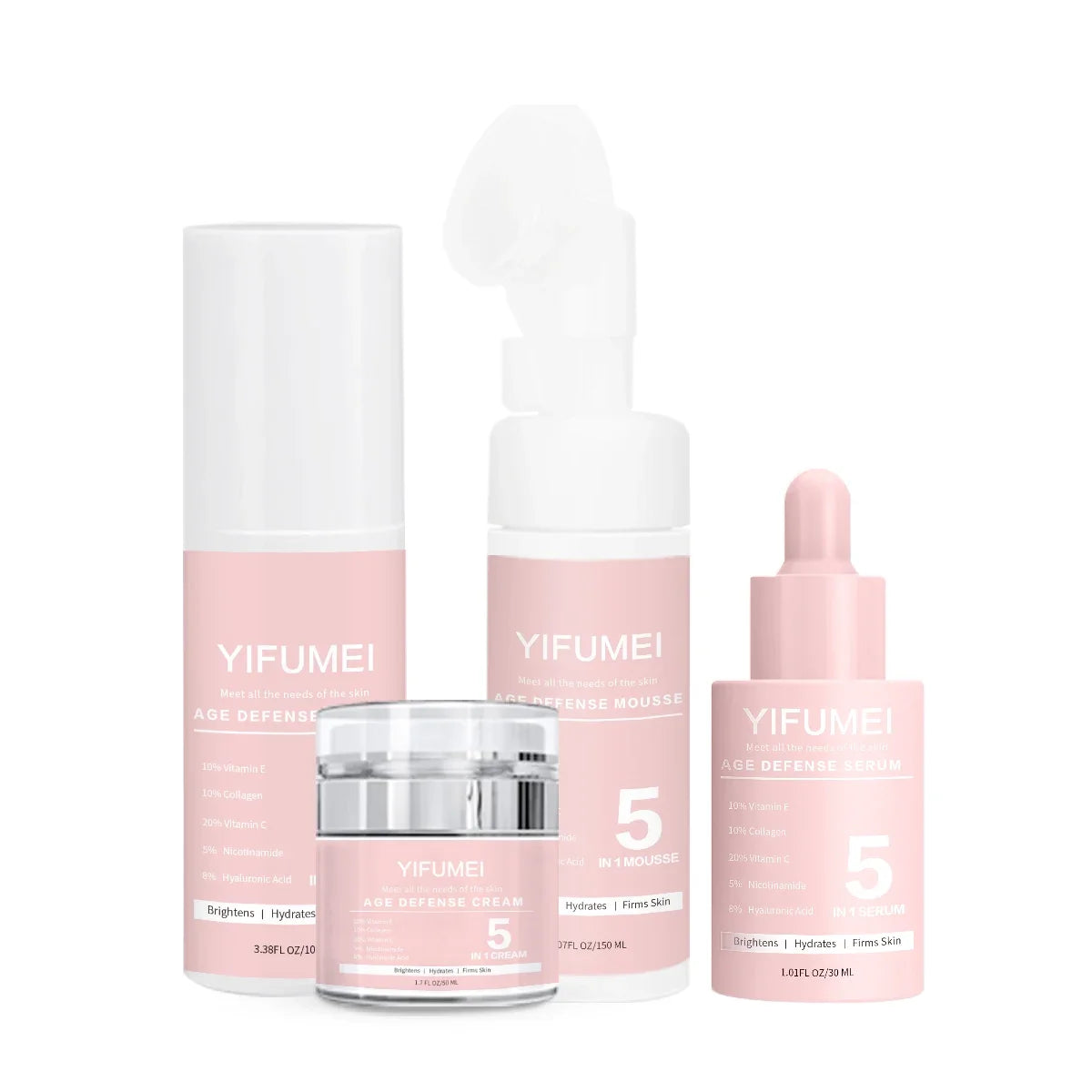 Original Korean Skincare for The Face 5 IN 1 Face Kit with For Skin Moisturizing Day & Night Care Beauty Health Skincare Korean