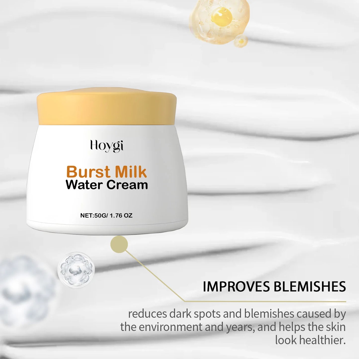 Camel Milk Face Cream Fade Dark Spots Remover Pigmentation Improve Acne Even Skin Tone Cleansing Pores Facial Brightening Cream