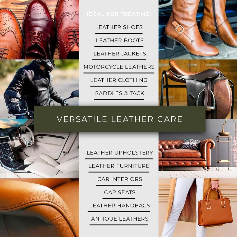 Mink Oil Cream For Leather Shoes Bags Leather Care Cream Leather Maintenance Cream Leathercraft leather/plastic/rubber care