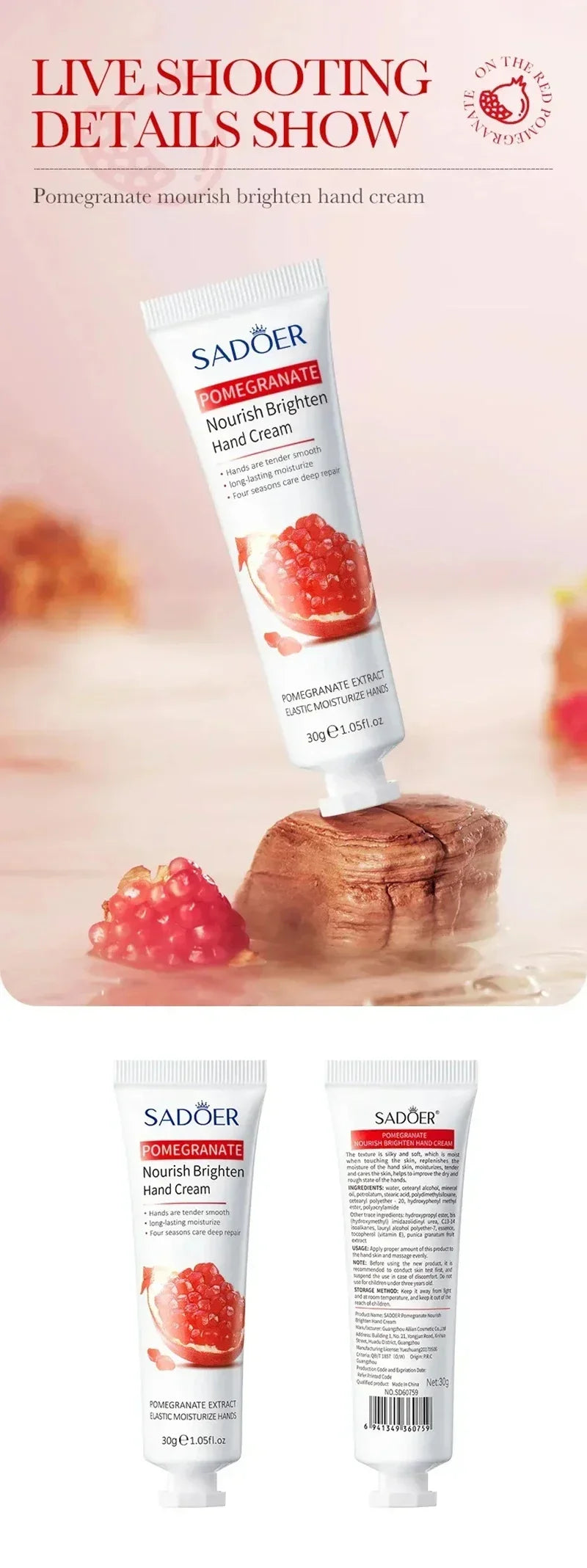 Wrinkle Removal Hand Cream Repair Hand Anti-drying Anti-crack Care Soften Nourish Moisturizing Cracked Repair Product Hand Care