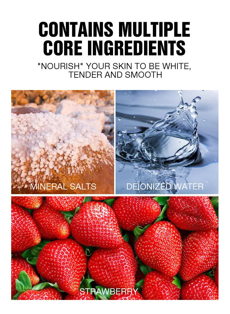 Pretty Cowry Two-Tone Ice Cream Body Scrub Exfoliates deeply cleanses smooths moisturizes with no irritation natural ingredients