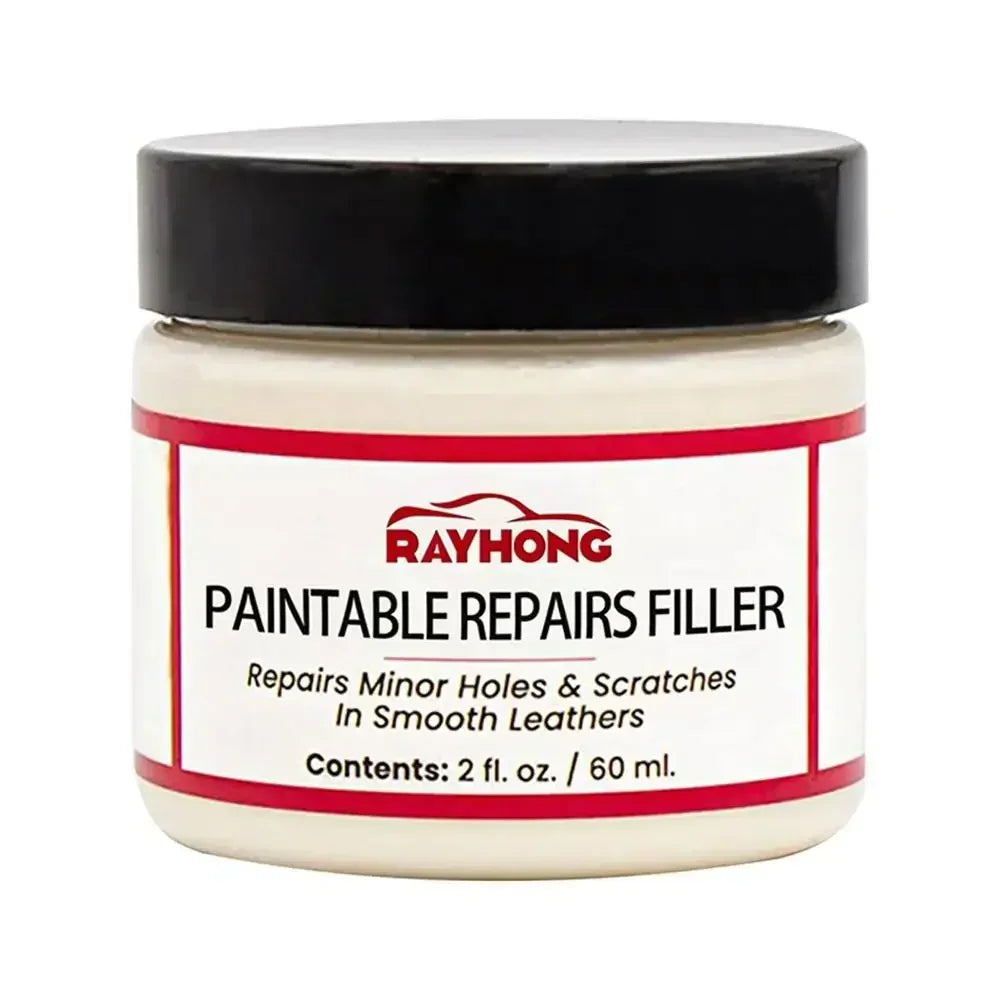 Compound Leather Restoration Cream Car Leather Conditioner Cleaner Auto Leather Repair Cream Tears Crack Burns Holes Filler