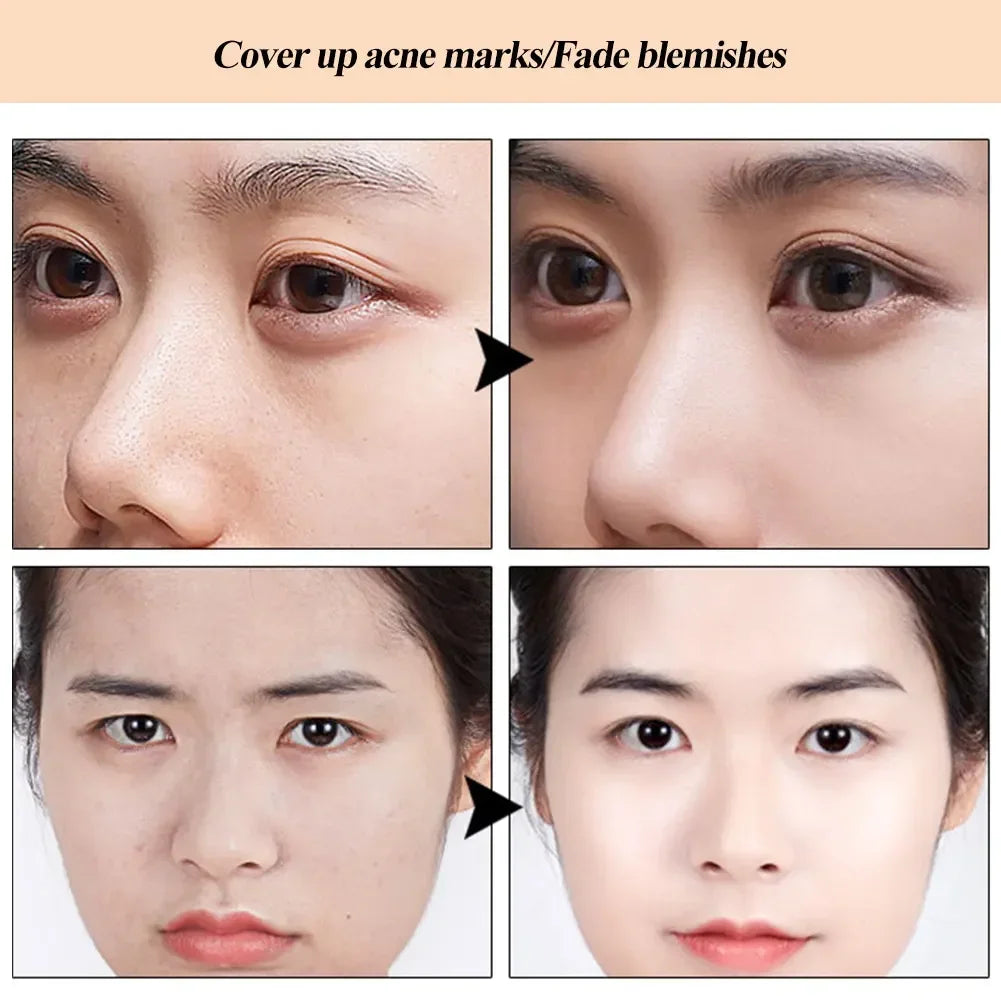 CC Cream Mushroom Head Powder Puff Moist Air Cushion Quick Makeup Waterproof Base Makeup Foundation Brightening Makeup Cosmetics