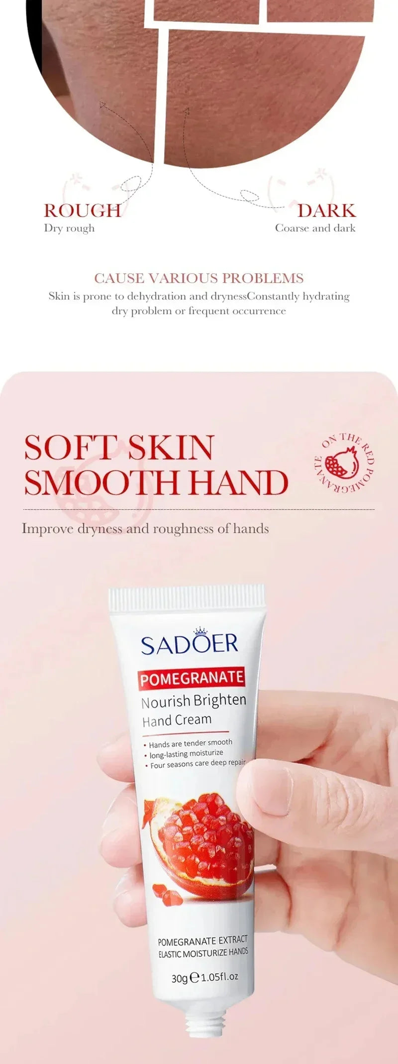 Wrinkle Removal Hand Cream Repair Hand Anti-drying Anti-crack Care Soften Nourish Moisturizing Cracked Repair Product Hand Care