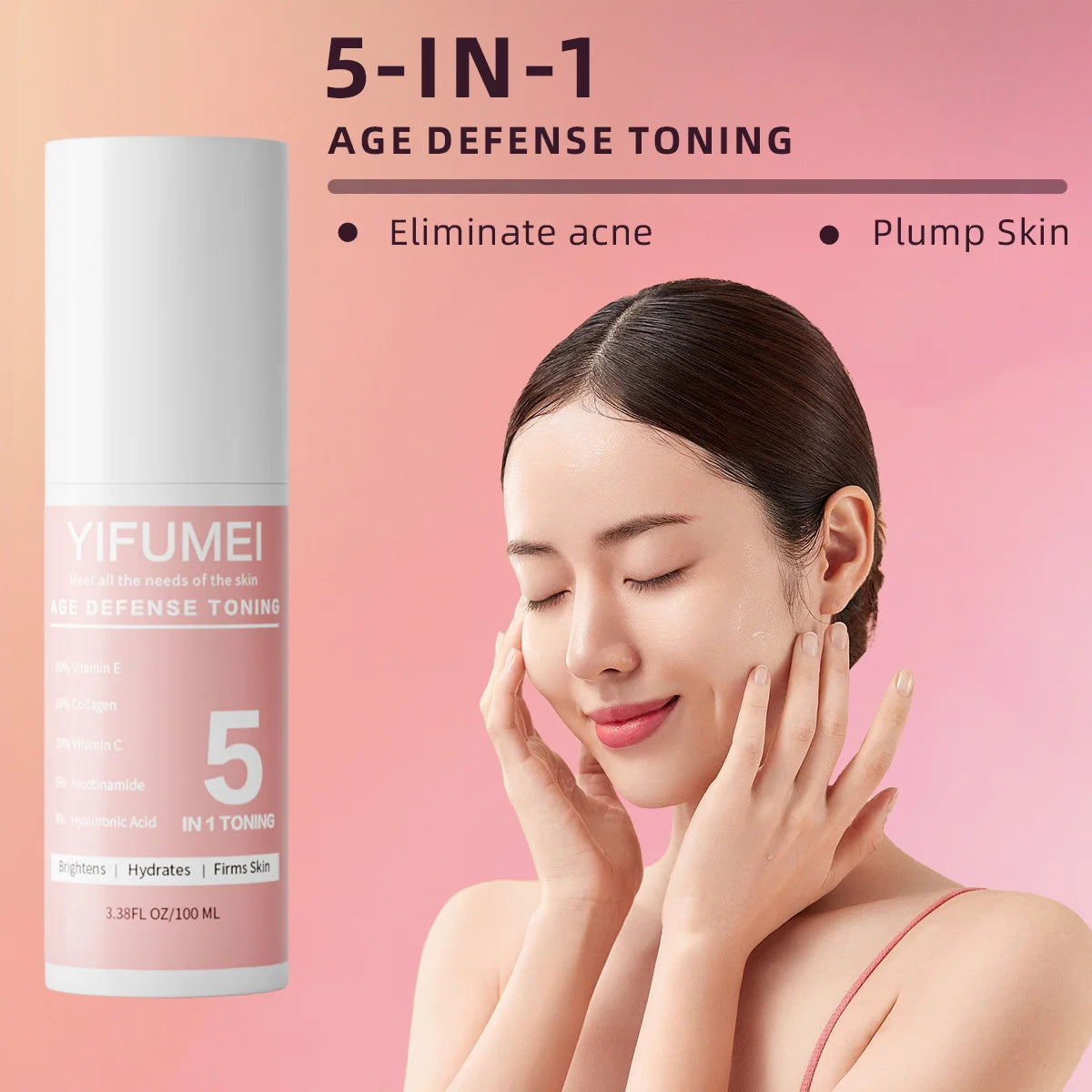 Original Korean Skincare for The Face 5 IN 1 Face Kit with For Skin Moisturizing Day & Night Care Beauty Health Skincare Korean