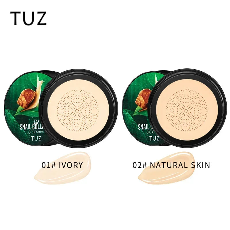 CC Cream Mushroom Head Powder Puff Moist Air Cushion Quick Makeup Waterproof Base Makeup Foundation Brightening Makeup Cosmetics
