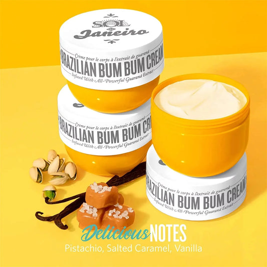 Bum Cream, Moisturizing Body Cream, Body Skin Repair, Bum Cream for All Skin. (Vanilla pistachio/Fresh fruity)